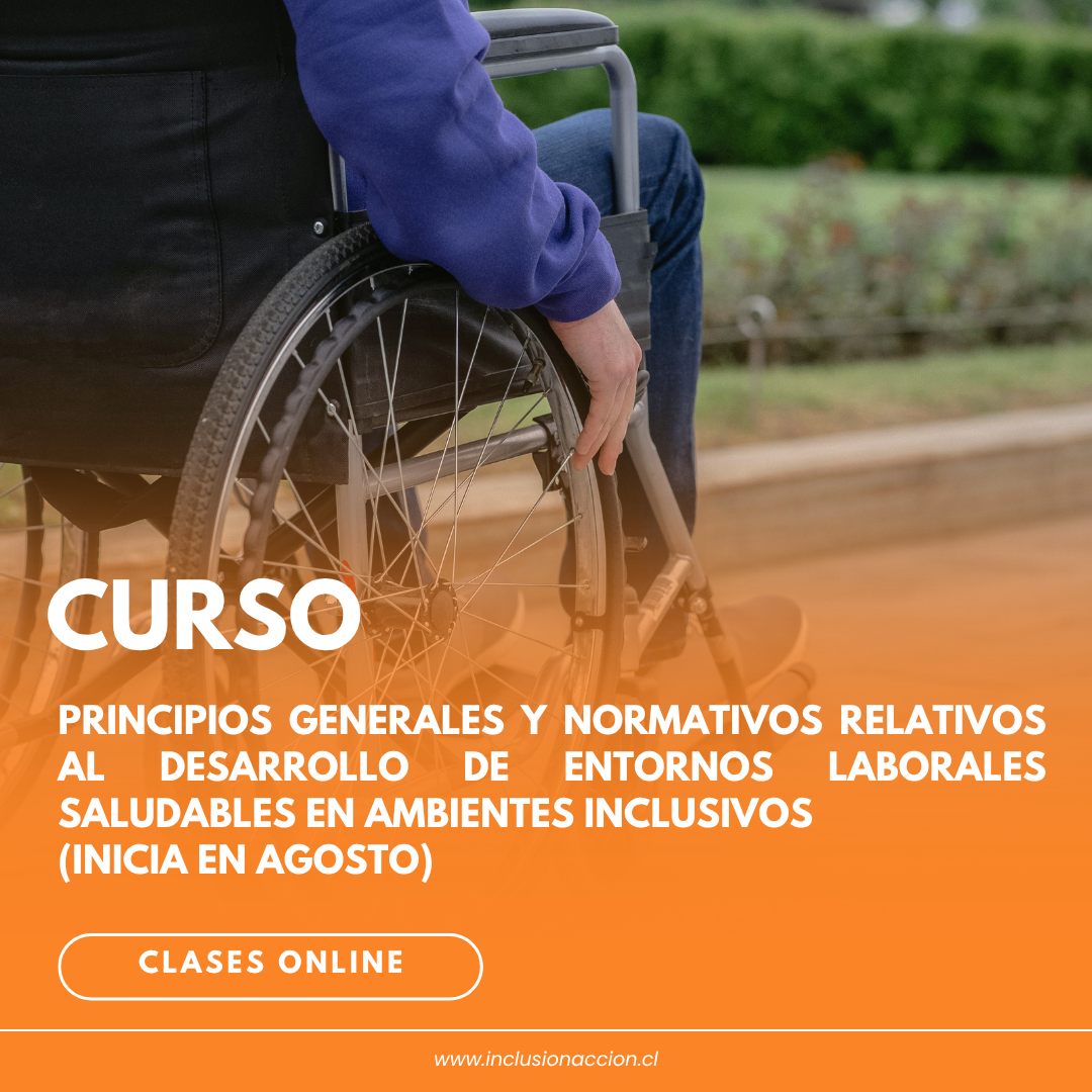Curso principios generales y normativos relativos al desarrollo de entornos laborales saludables en ambientes inclusivos (inicia en agosto)